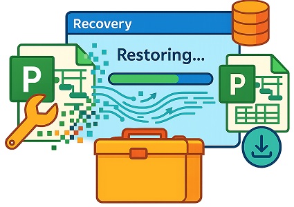 Corrupt MPP file repair tool